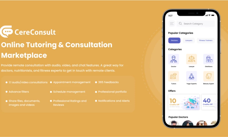 CereConsult - Online Tutoring & Consultation Marketplace