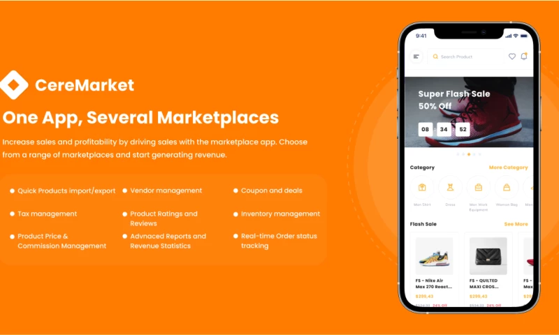 CereMarket - One App, Several Marketplaces