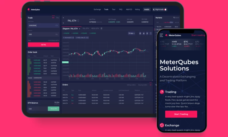 Decentralized platform for cryptocurrency trading
