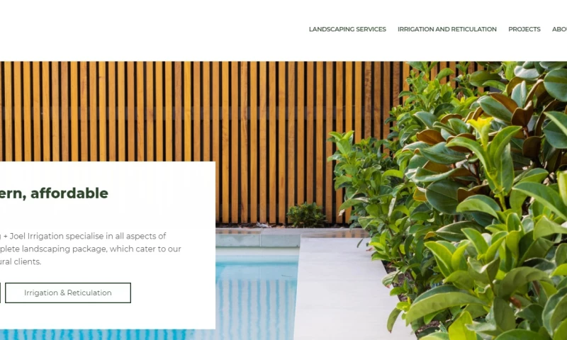 Studio22 - LHP Joel Irrigation & Landscaping