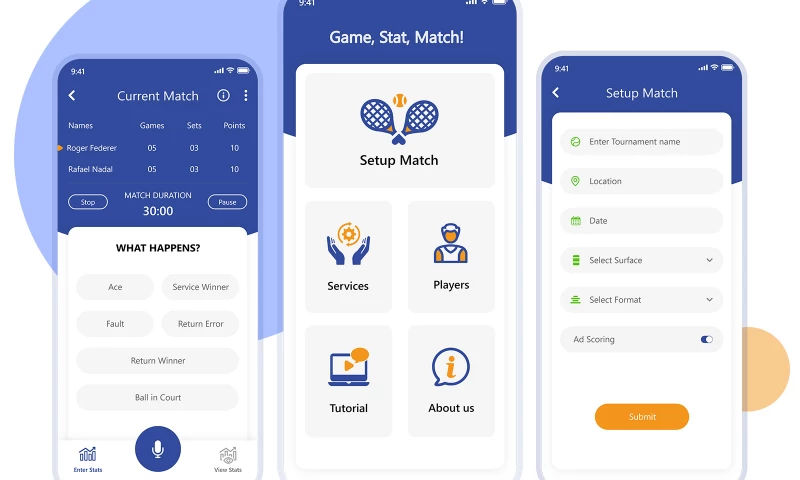 RipenApps Technologies - Game Stat Match: World’s Most Refined Tennis Statistics App for WTA Coaches
