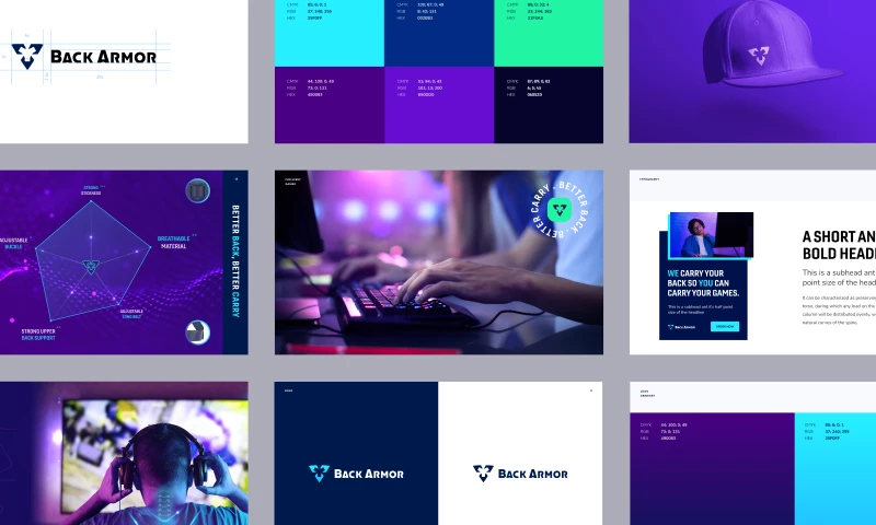 Halo Lab - Back Armor Branding — Posture Shield