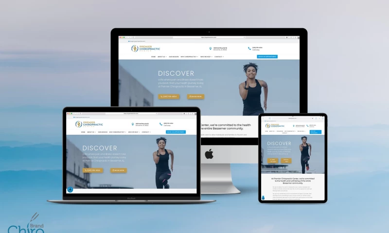Brand Chiro - Web Design Success Story: Premier Chiropractic Center