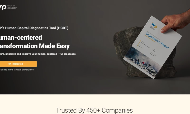 Plexial - IHRP’s Human Capital Diagnostics Tool (HCDT) Page Revamp