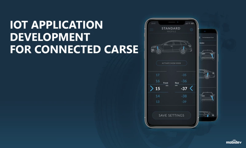 IoT App Development for automotive hardware d