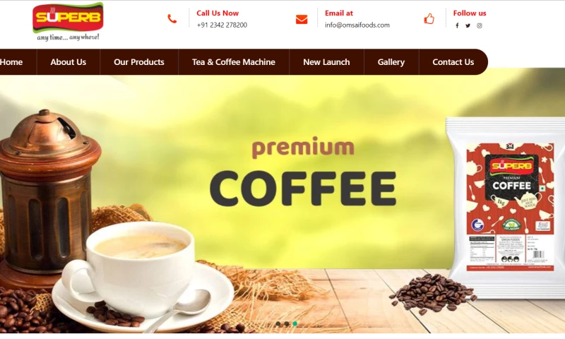 IP Websoft - Om Sai Foods