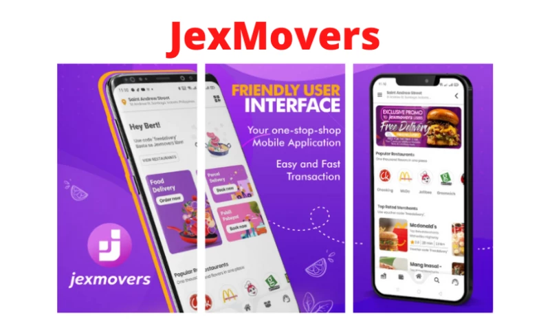 JexMovers - Food and Parcel Delivery App