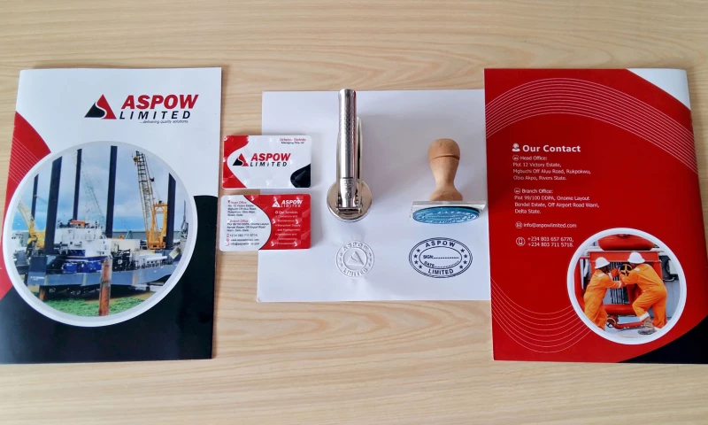 Simtech Creative - Brand collaterals - Aspow Limited