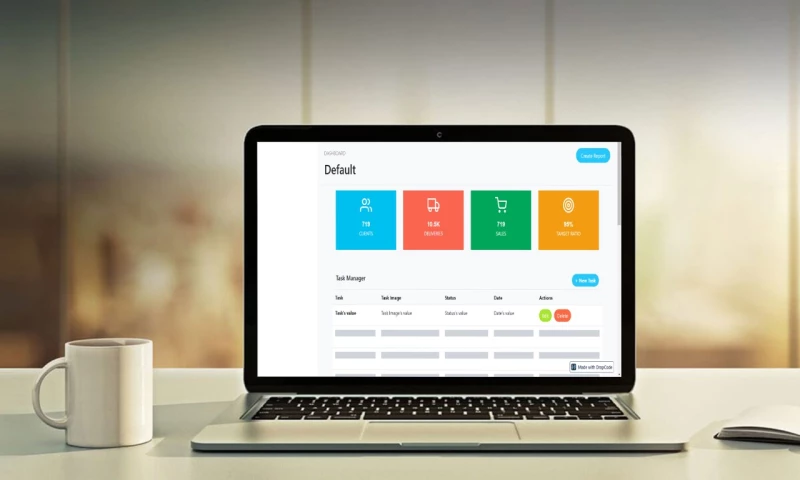 DrapCode - Dashboard