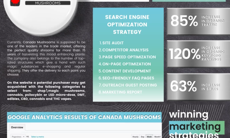 Winning Marketing Strategies - Canada Mushrooms Case Study