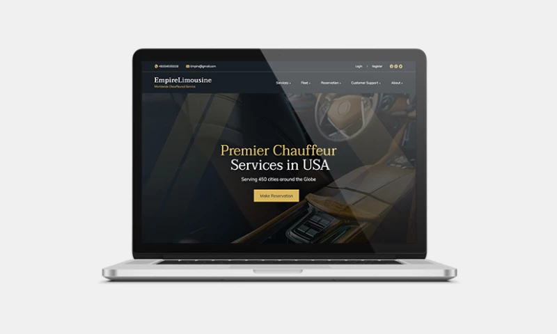 Website Development Services for Empire Limousine