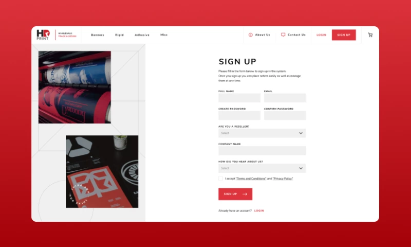 Order Management System & CMS Builder