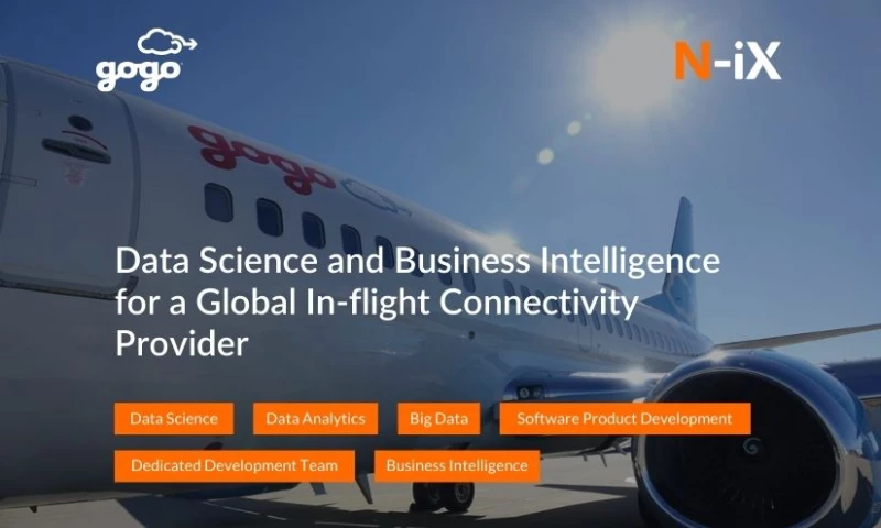 N-iX - Data Science and Business Intelligence for a Global In-flight Connectivity Provider