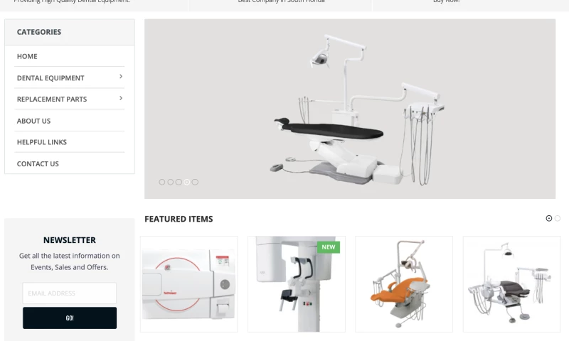 Cosmico Studios - Apronto Dental Magento Website