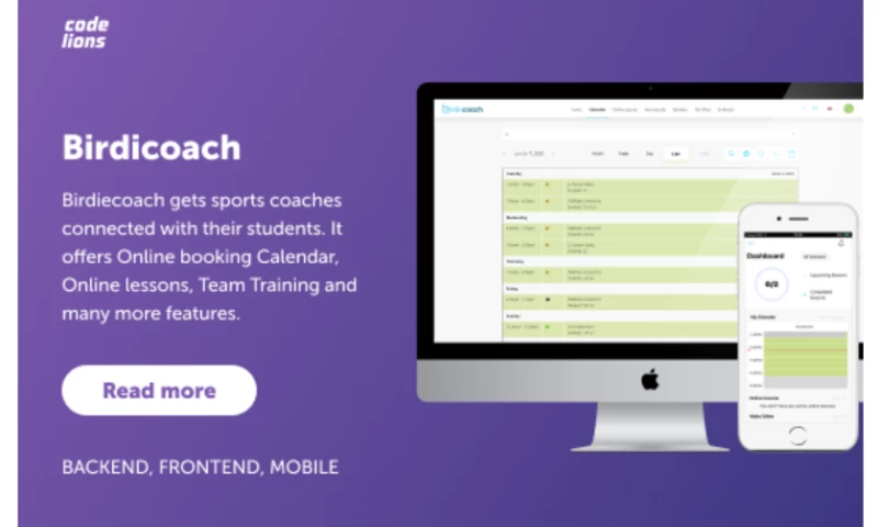 CodeLions - Birdiecoach software development