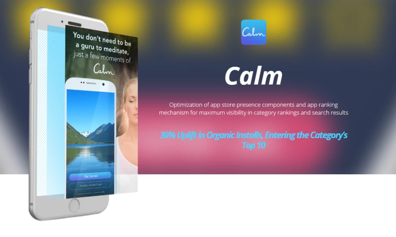 Moburst - ASO for Calm