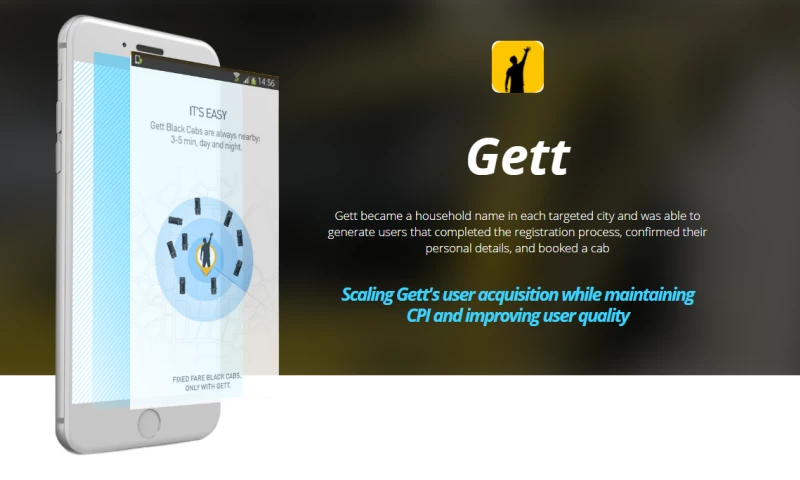 Moburst - Marketing for Gett