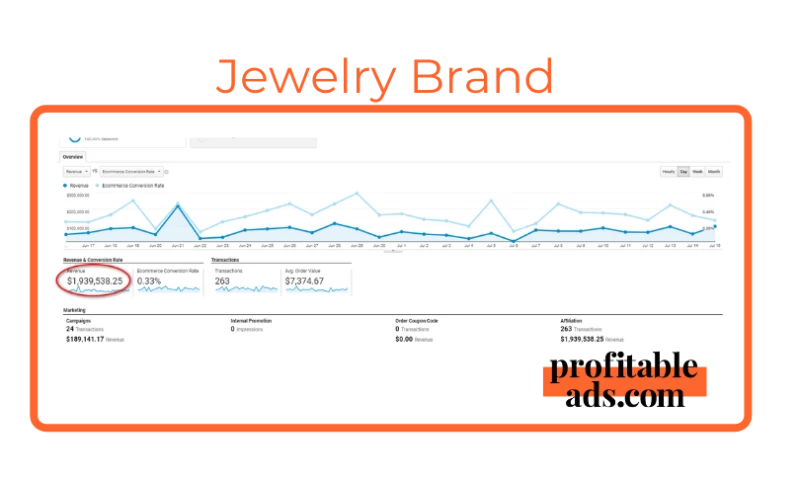 Profitable Ads - Jewelry Brand (Media Buying)