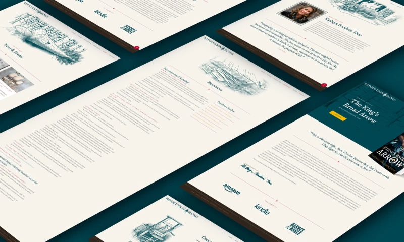 King's Broad Arrow Branding and Illustrations