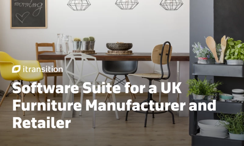Software Suite for a UK Furniture Manufacturer and Retailer