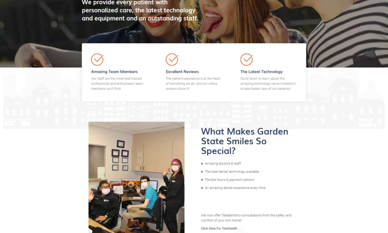 UNLEASH Marketing - Dental Practice Website Design