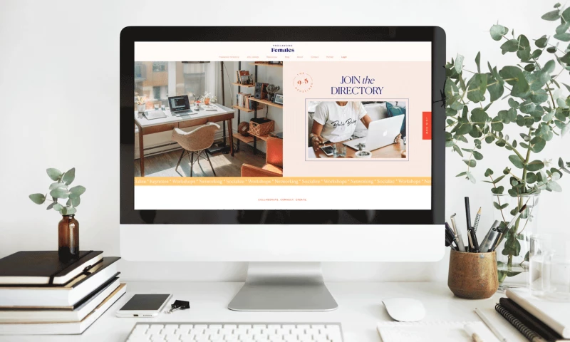 Rosella Studio - Squarespace x Freelancing Females