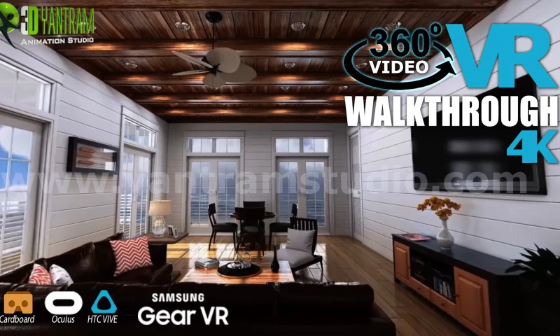 Interactive 360° VR Walkthrough Video Developed by Yantram Virtual Reality Studio, California - USA