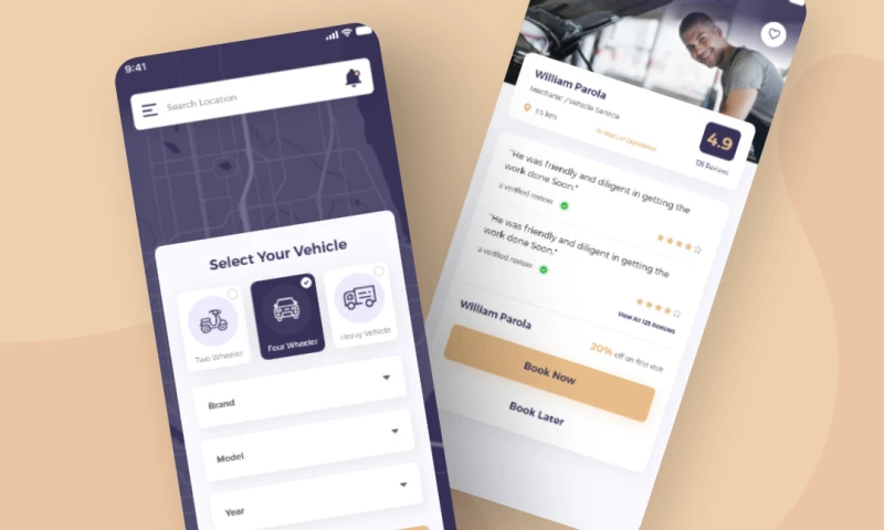 Mechanic App Development