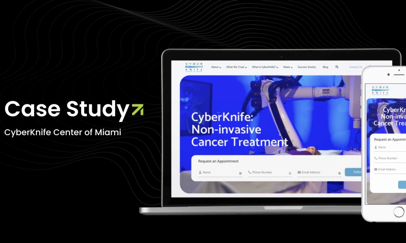 Digitally - CyberKnife Miami: Website Redesign & SEO