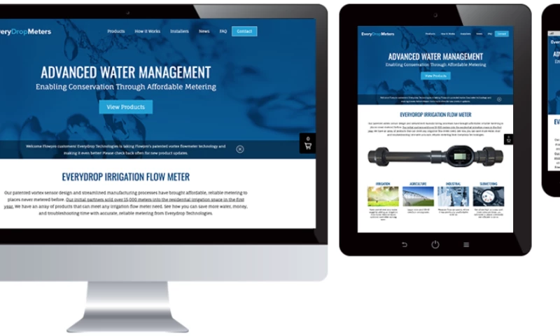 Water Management Products Website