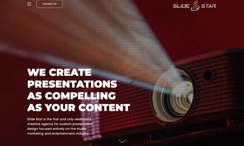 Custom Presentation Creative Agency Website