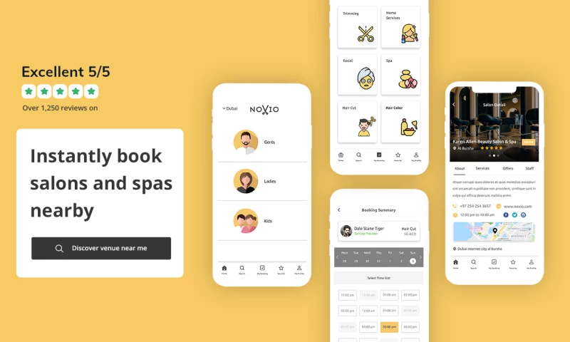 On-Demand Beauty App