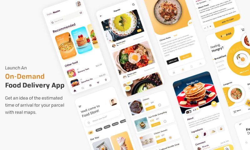 DeviceBee Technologies - Food Ordering & Delivery App