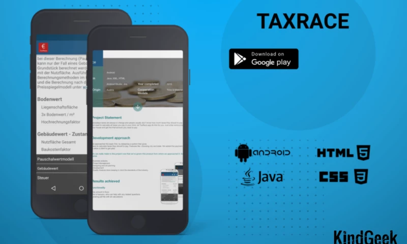 Kindgeek - TaxRace