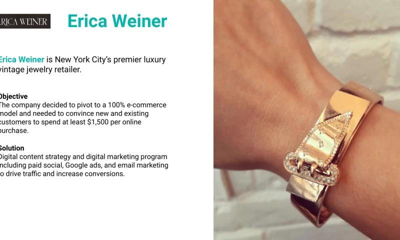 SLT Consulting - Erica Weiner