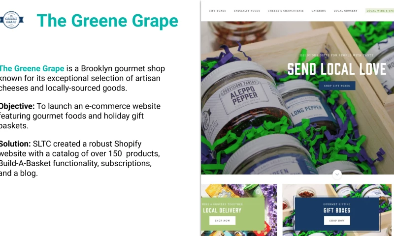 SLT Consulting - The Greene Grape