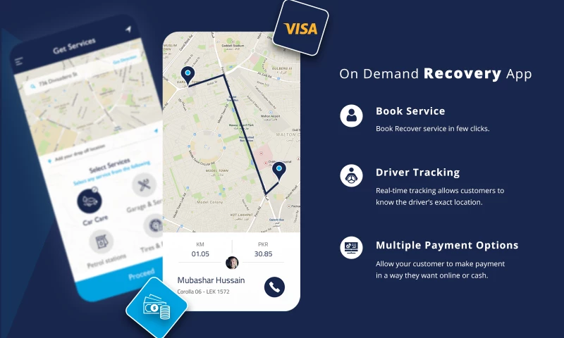 DeviceBee Technologies - On Demand Car Towing App