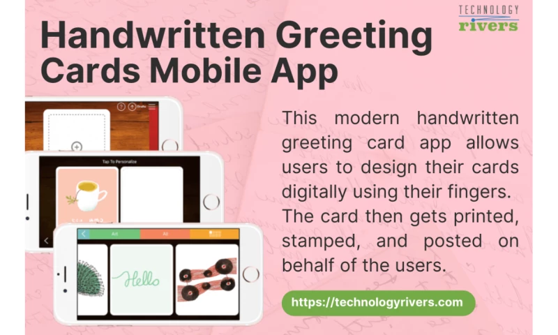 Handwritten Greetings Card Mobile App