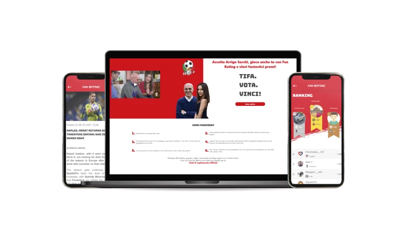 Fan Rating - Football Fantasy App