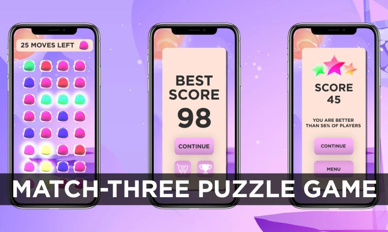Match-Three Puzzle Game