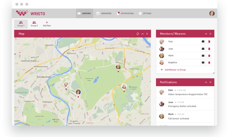 LaSoft - 'Wristo' Web Development & Product Design