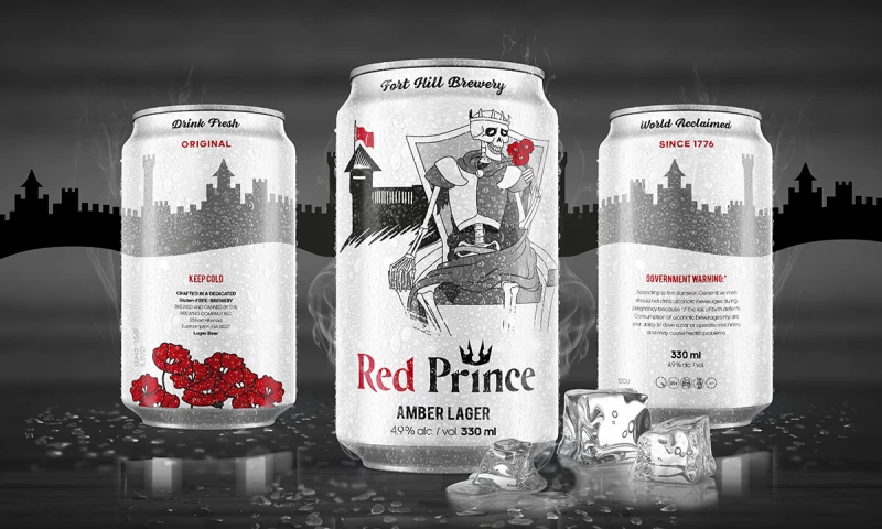 Stan Branding - Red Prince - Label Design