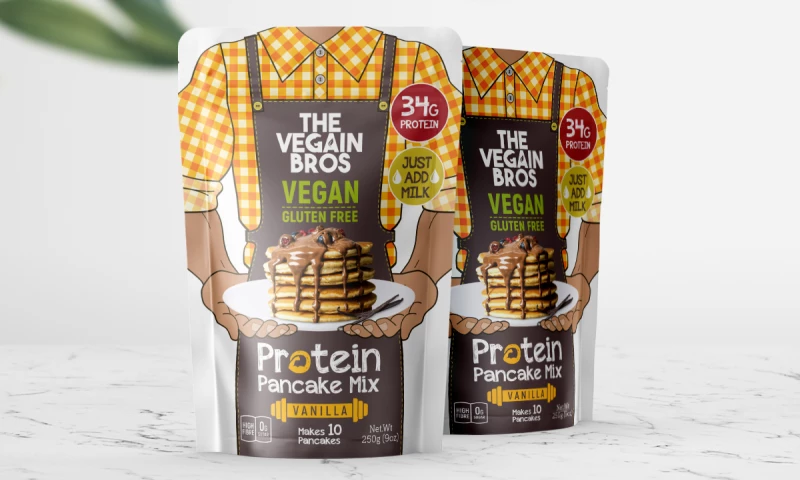 Stan Branding - The Vegain Bros - Creative Pouch Packaging