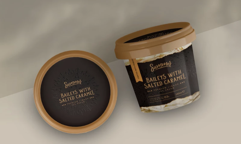 Stan Branding - Summer - Ice Cream Packaging Design