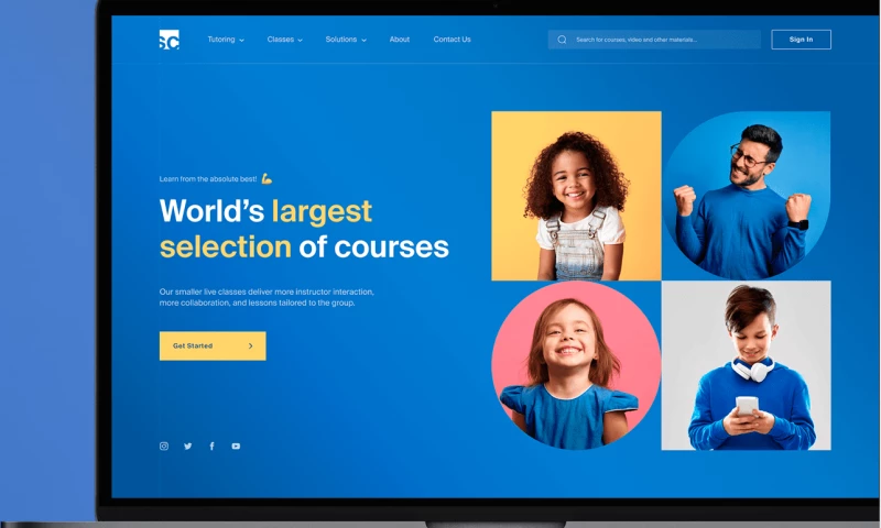 Processes Automation Implemented in Business Website
