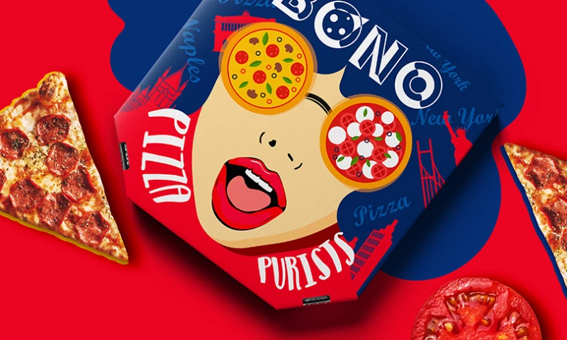 Bono Pizza - Creative Packaging Design