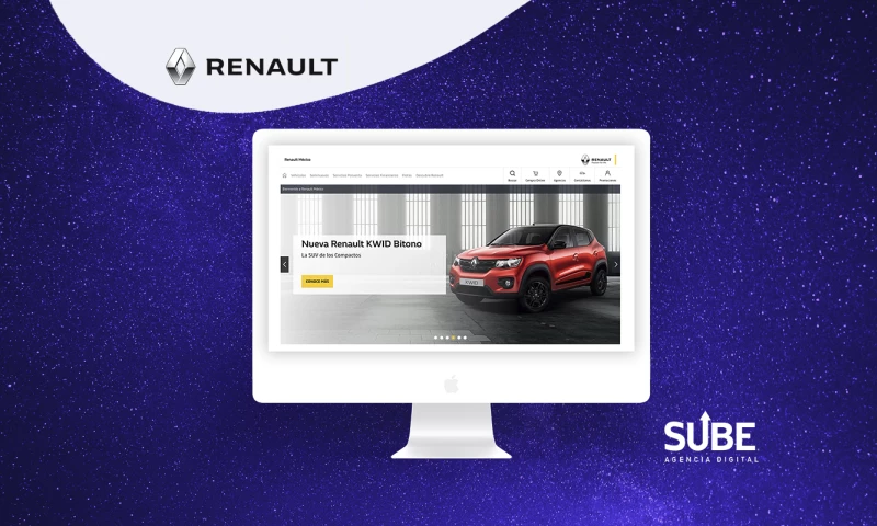 Renault - Conversion Rate Optimisation, UX, marketing automation and SEO