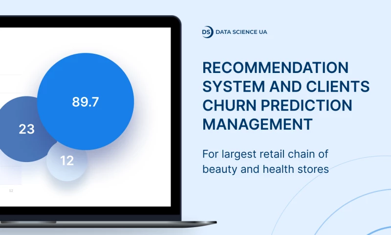 Data Science UA - Recommendation system and clients churn prediction management