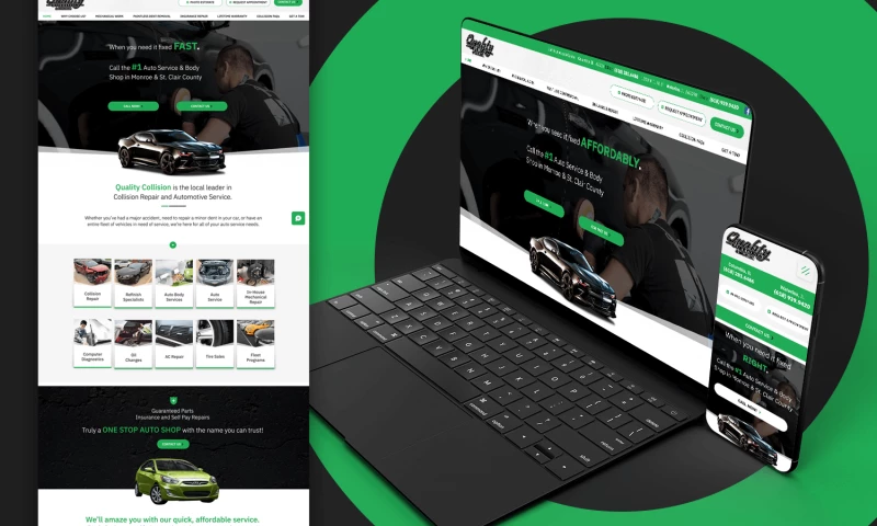 GROW Marketing Agency - Quality Towing Website Design