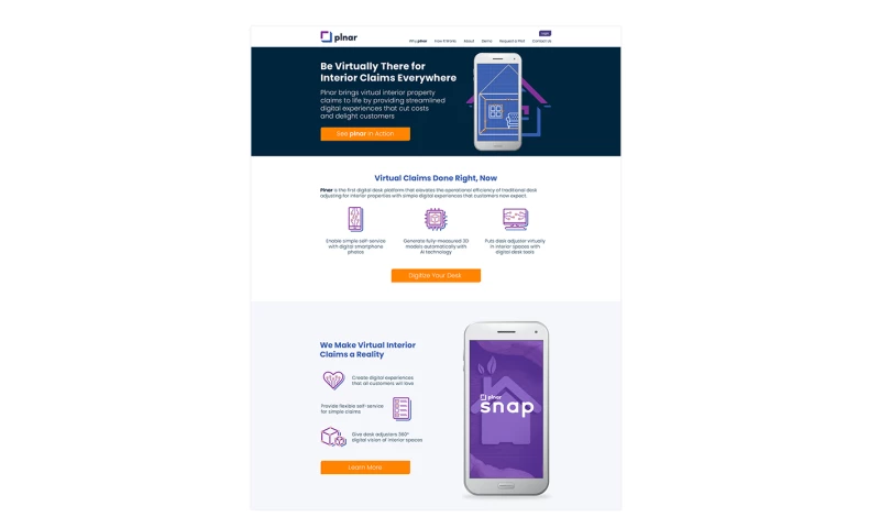 Launch Marketing - plnar Website